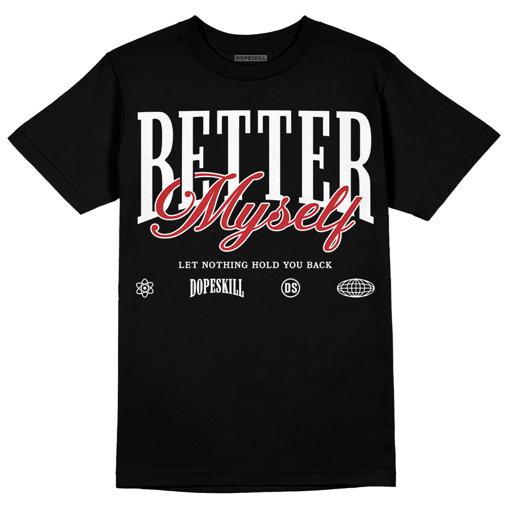 Red Taxi 12s superstreetwear T-Shirt Better Myself Graphic