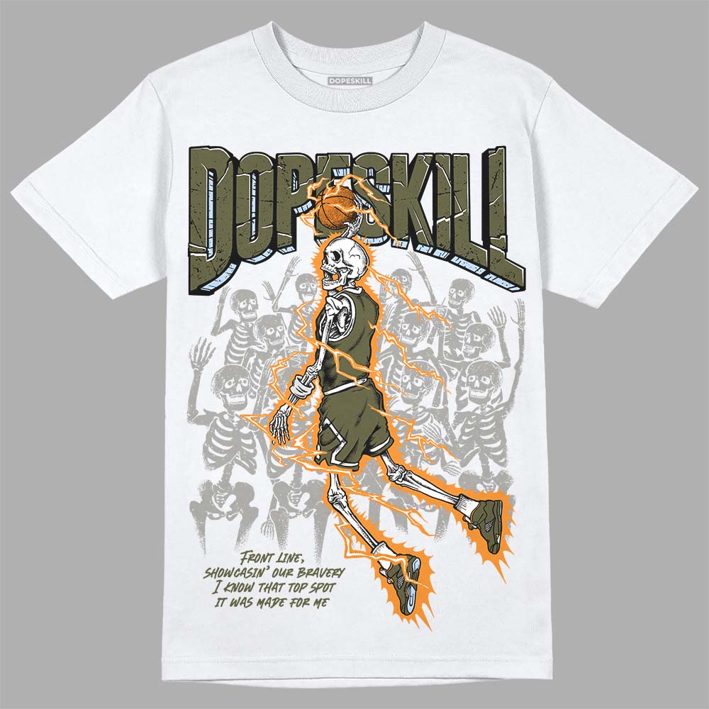 Olive 5s superstreetwear T-Shirt Thunder Dunk Graphic