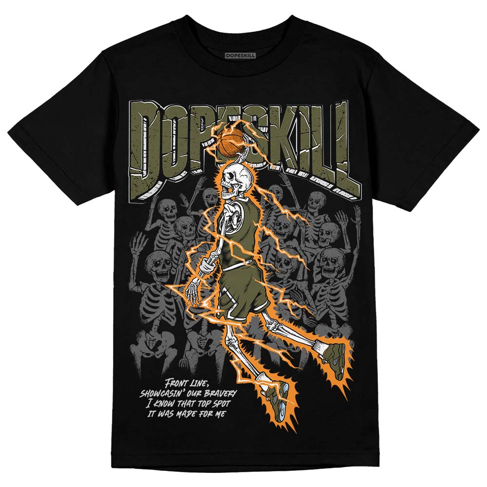 Olive 5s superstreetwear T-Shirt Thunder Dunk Graphic