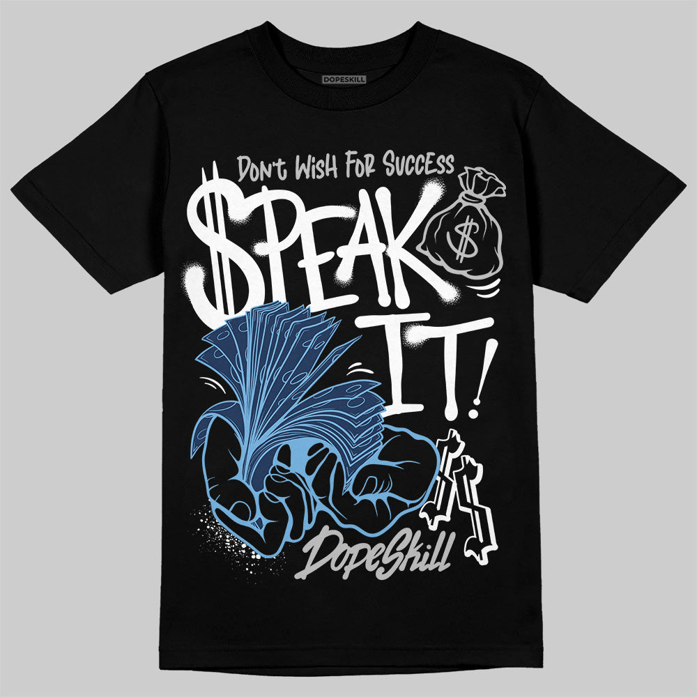 Summit White Navy 4s superstreetwear T-Shirt Speak It Graphic