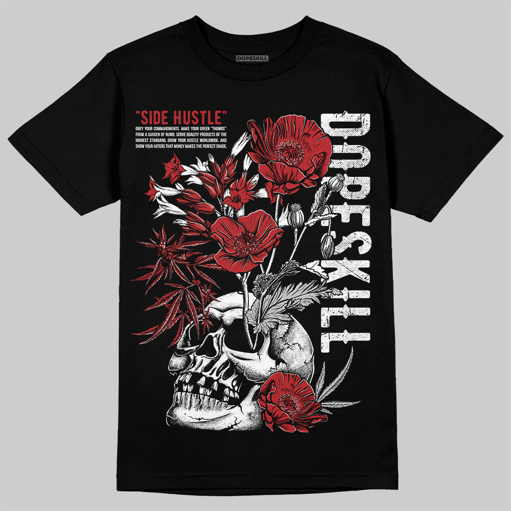 Flu Game 12s superstreetwear T-Shirt Side Hustle Graphic
