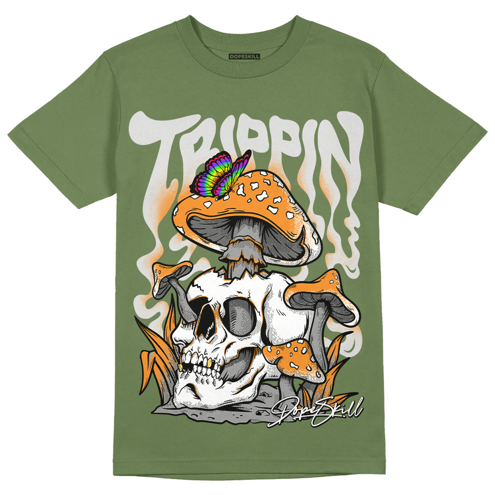 Olive 5s superstreetwear Olive T-shirt Trippin Graphic