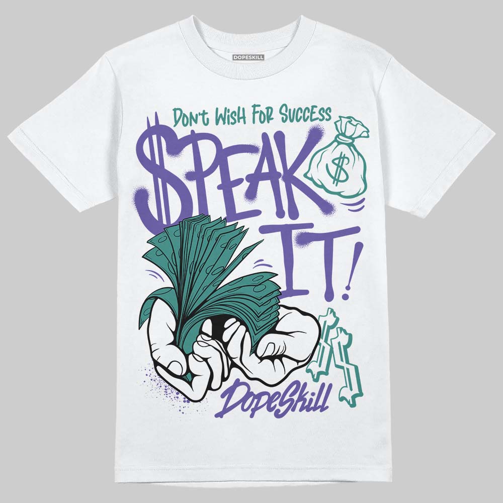 Grape 5s superstreetwear T-Shirt Speak It Graphic