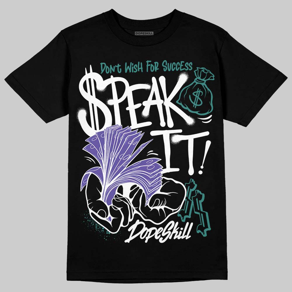 Grape 5s superstreetwear T-Shirt Speak It Graphic