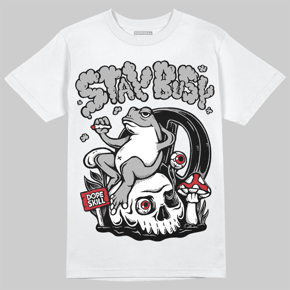 Bred Velvet 11s superstreetwear T-Shirt Stay Busy Graphic