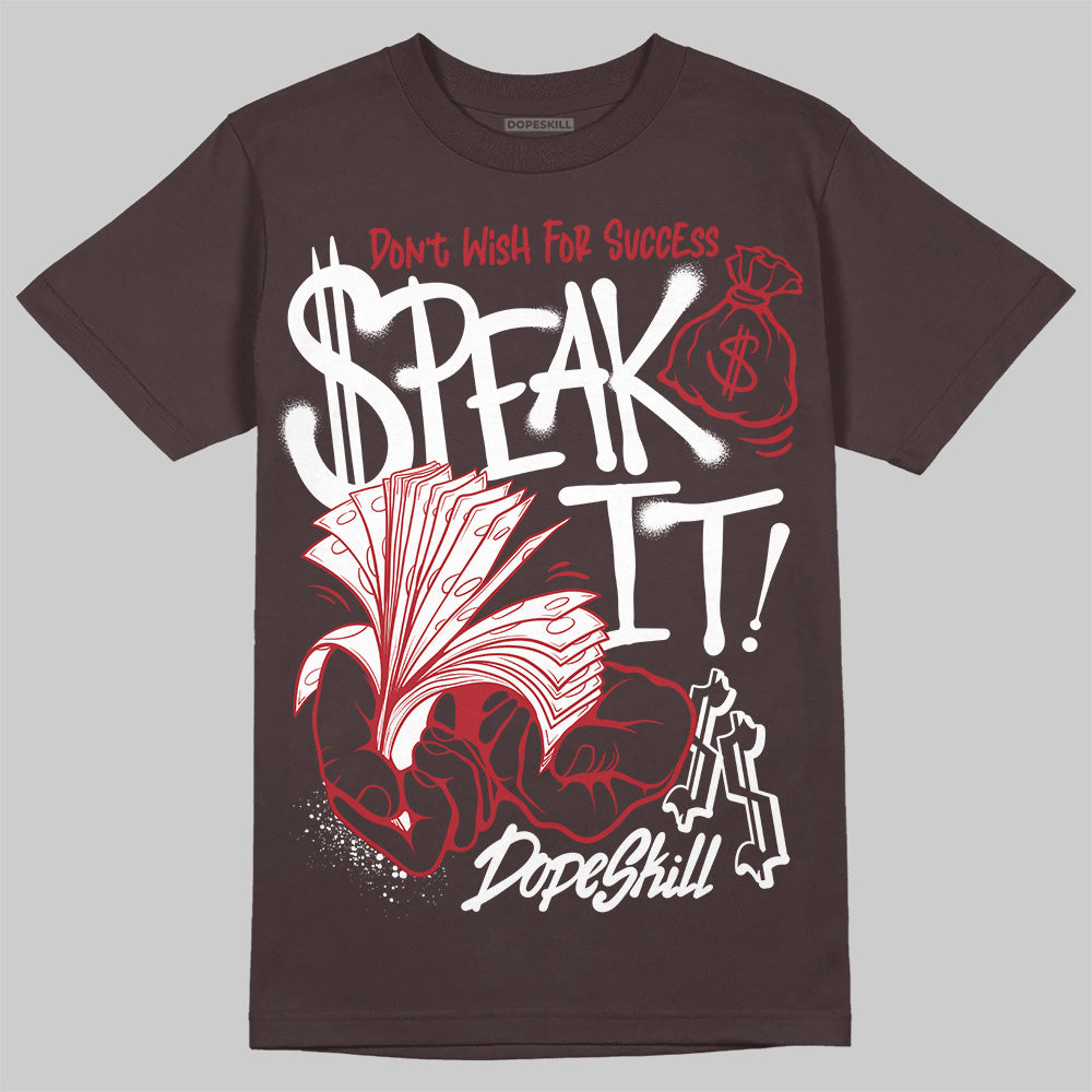 Baroque Brown 12s superstreetwear T-Shirt Speak It Graphic