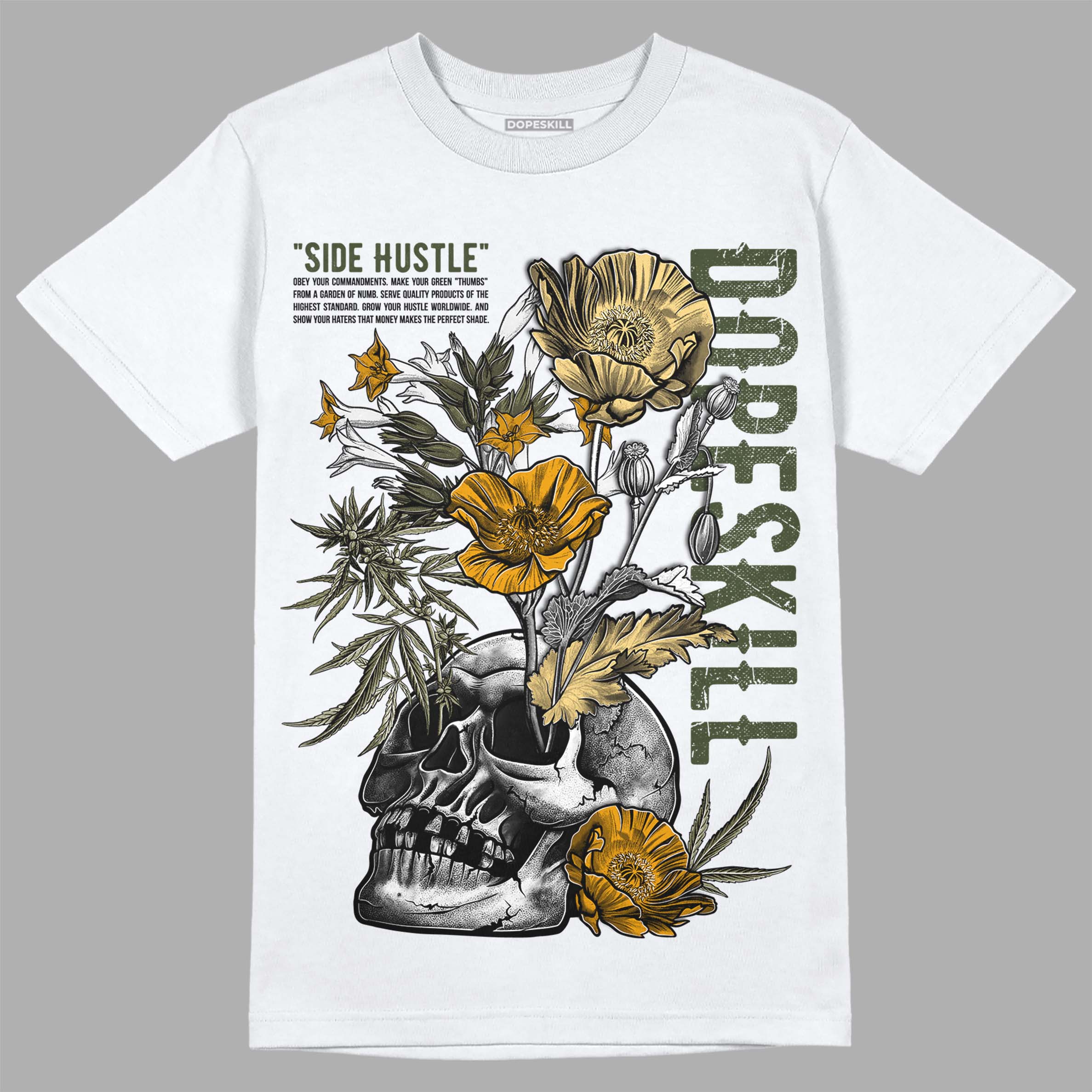 Craft Olive 4s superstreetwear T-Shirt Side Hustle Graphic