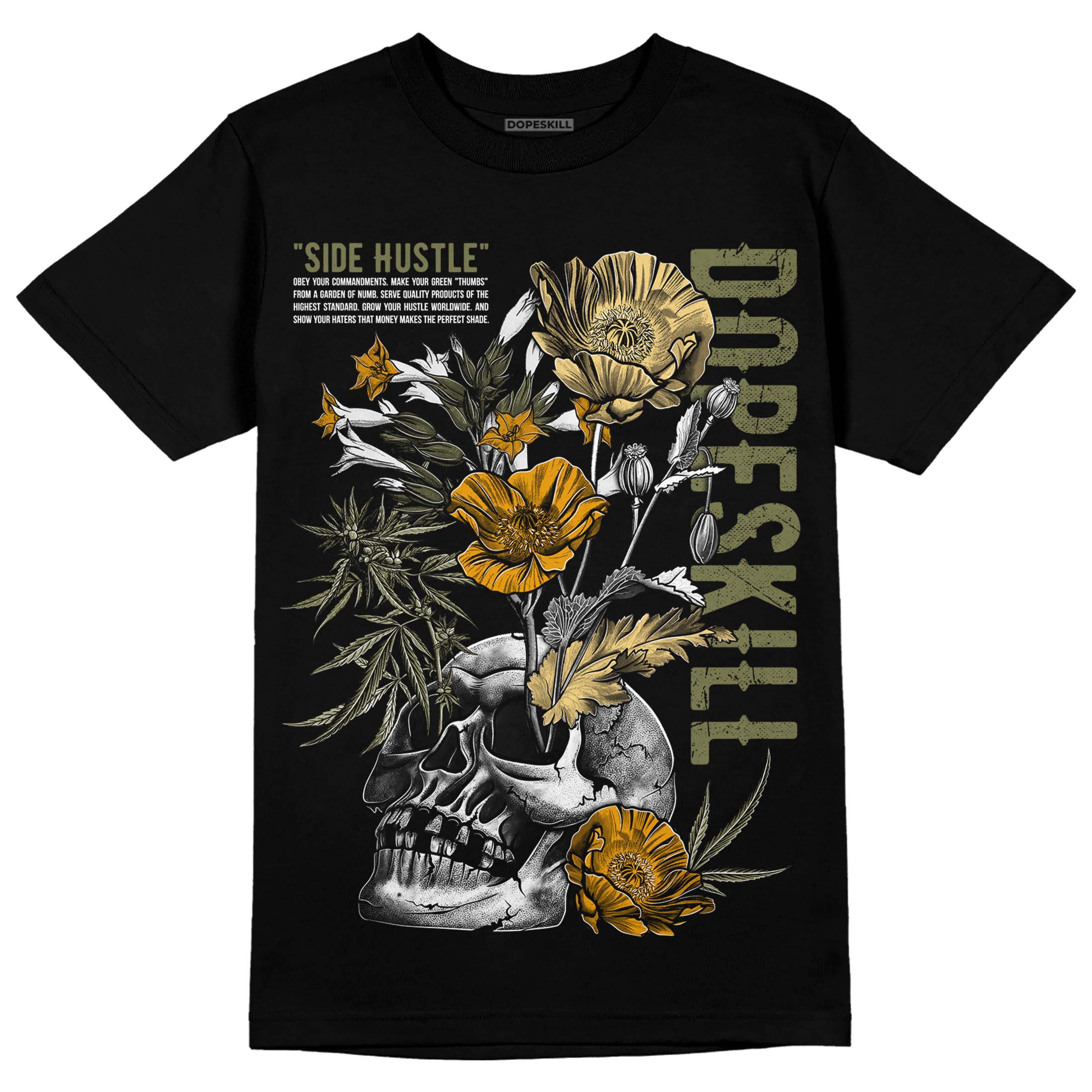 Craft Olive 4s superstreetwear T-Shirt Side Hustle Graphic