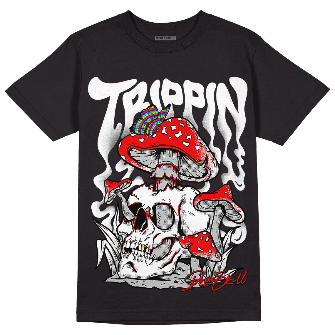 85 Black White 1s superstreetwear T-Shirt Trippin Graphic