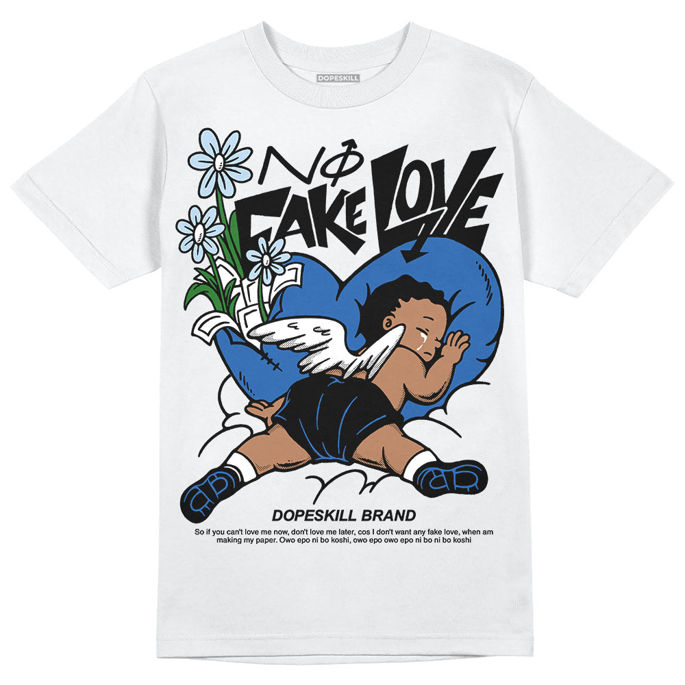 Space Jam 11s superstreetwear T-Shirt No Fake Love Graphic