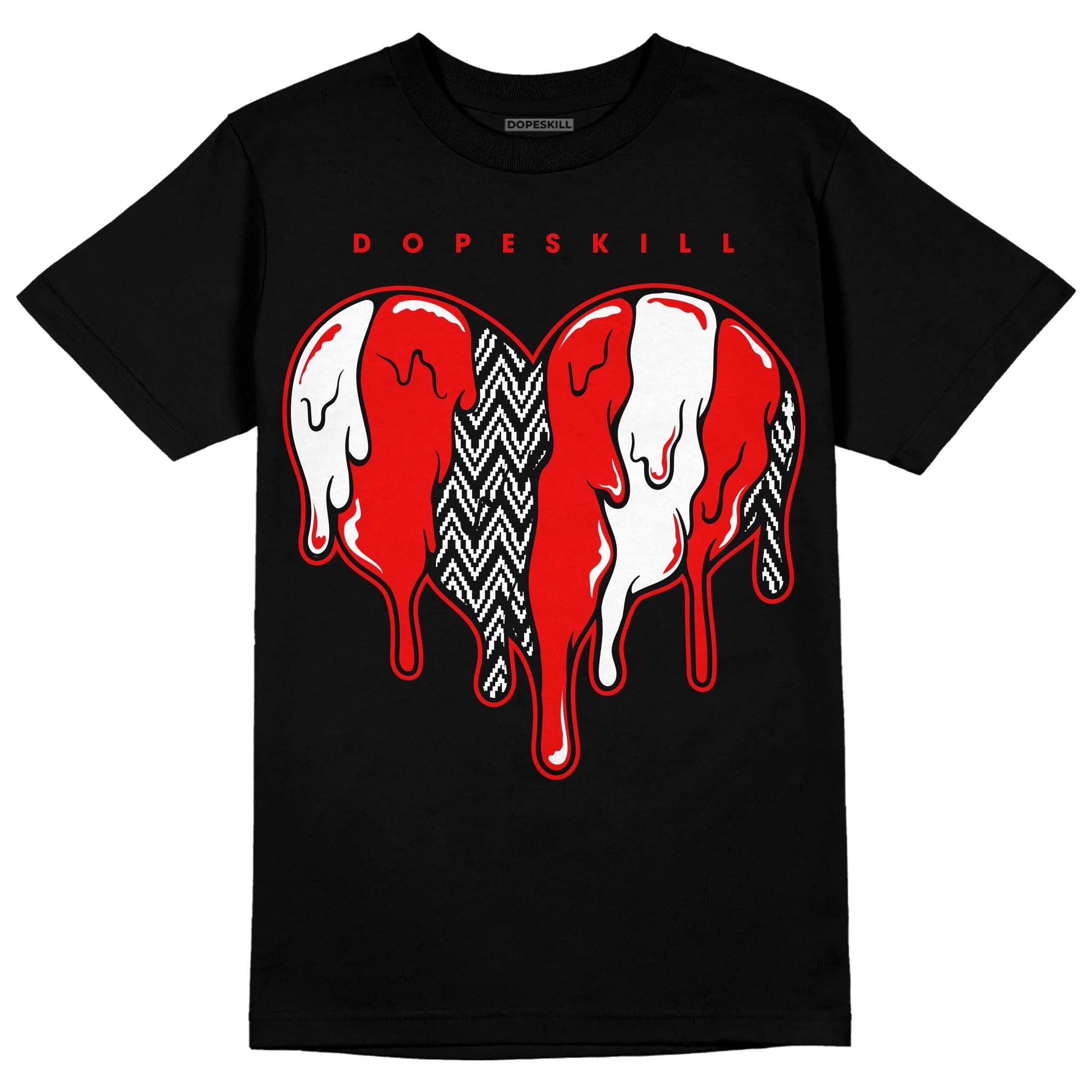 Cherry 12s superstreetwear T-Shirt Slime Drip Heart Graphic