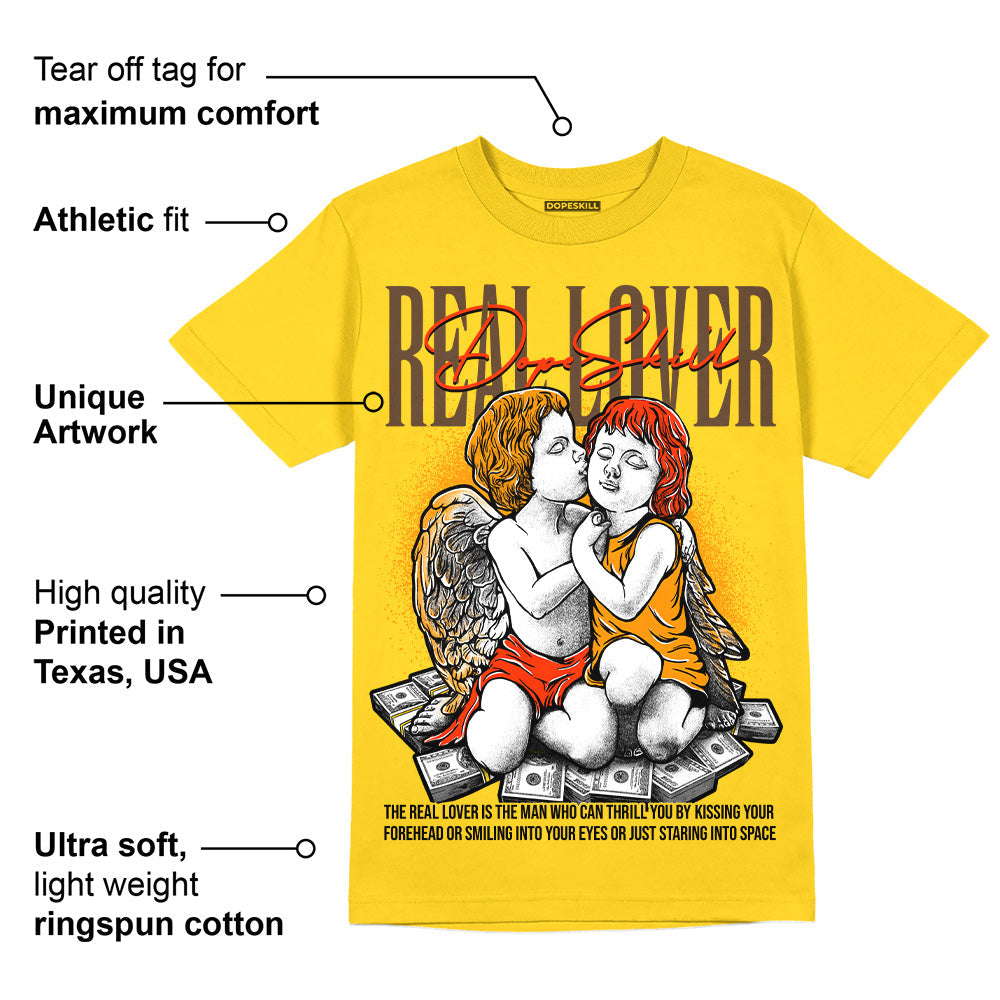 Yellow Ochre 6s superstreetwear Yellow T-shirt Real Lover Graphic
