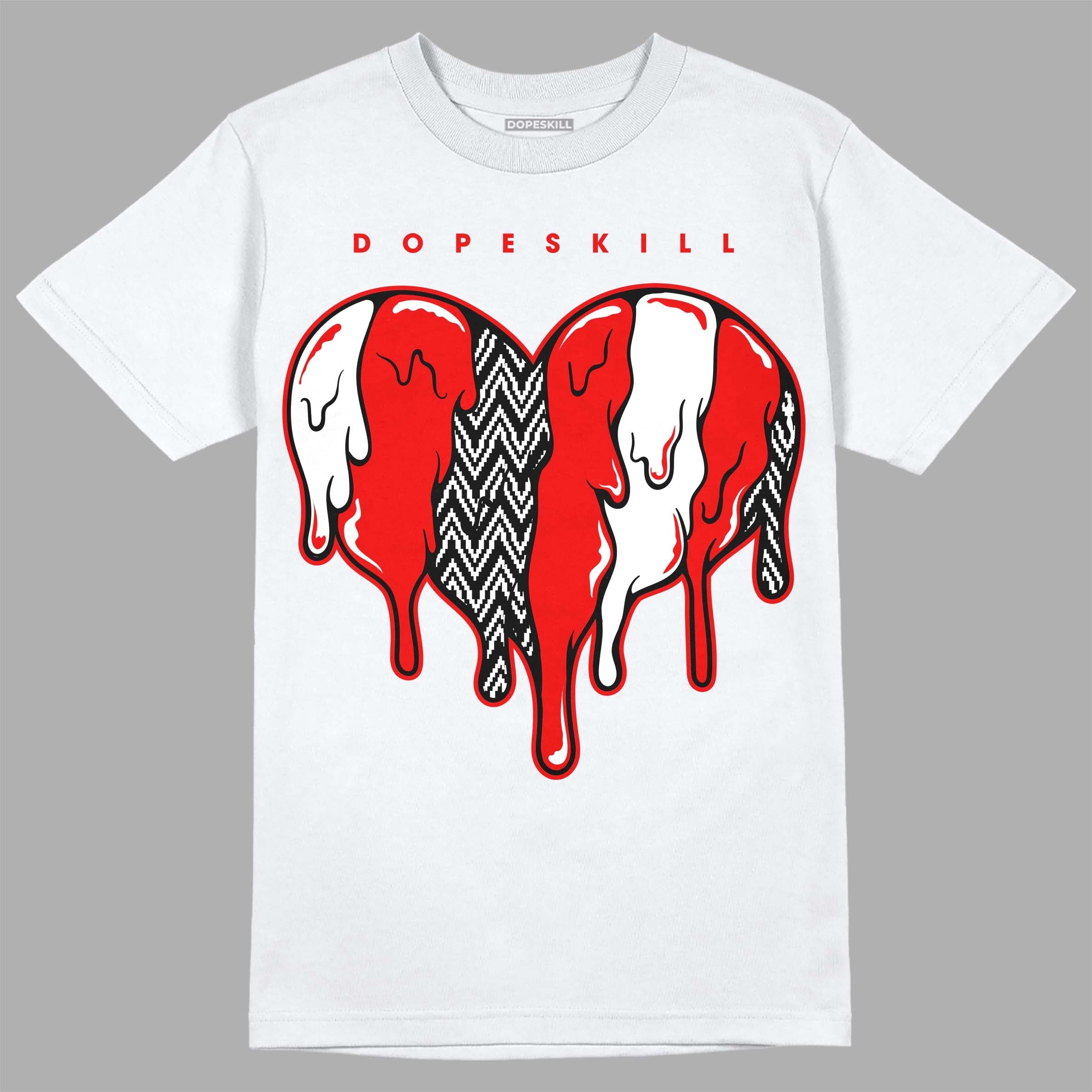 Cherry 12s superstreetwear T-Shirt Slime Drip Heart Graphic