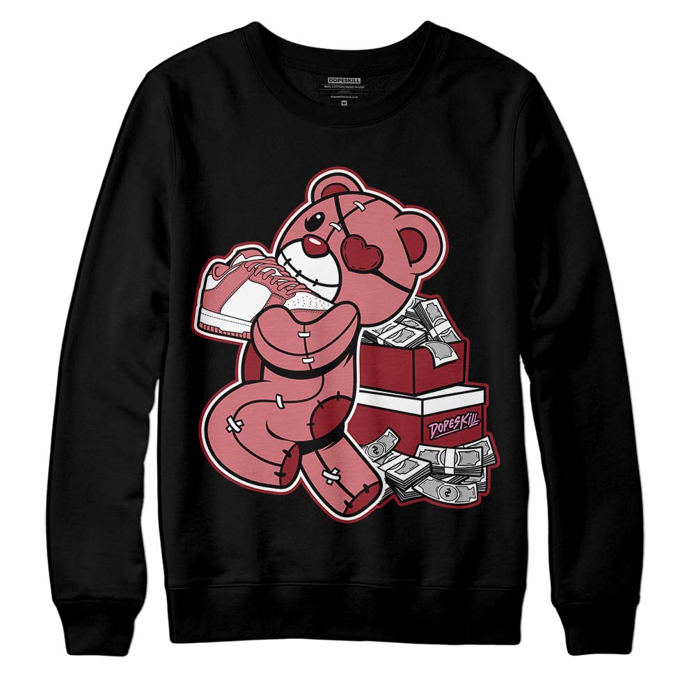 Valentine's Day Collection superstreetwear Sweatshirt Bear Steals Sneaker Graphic