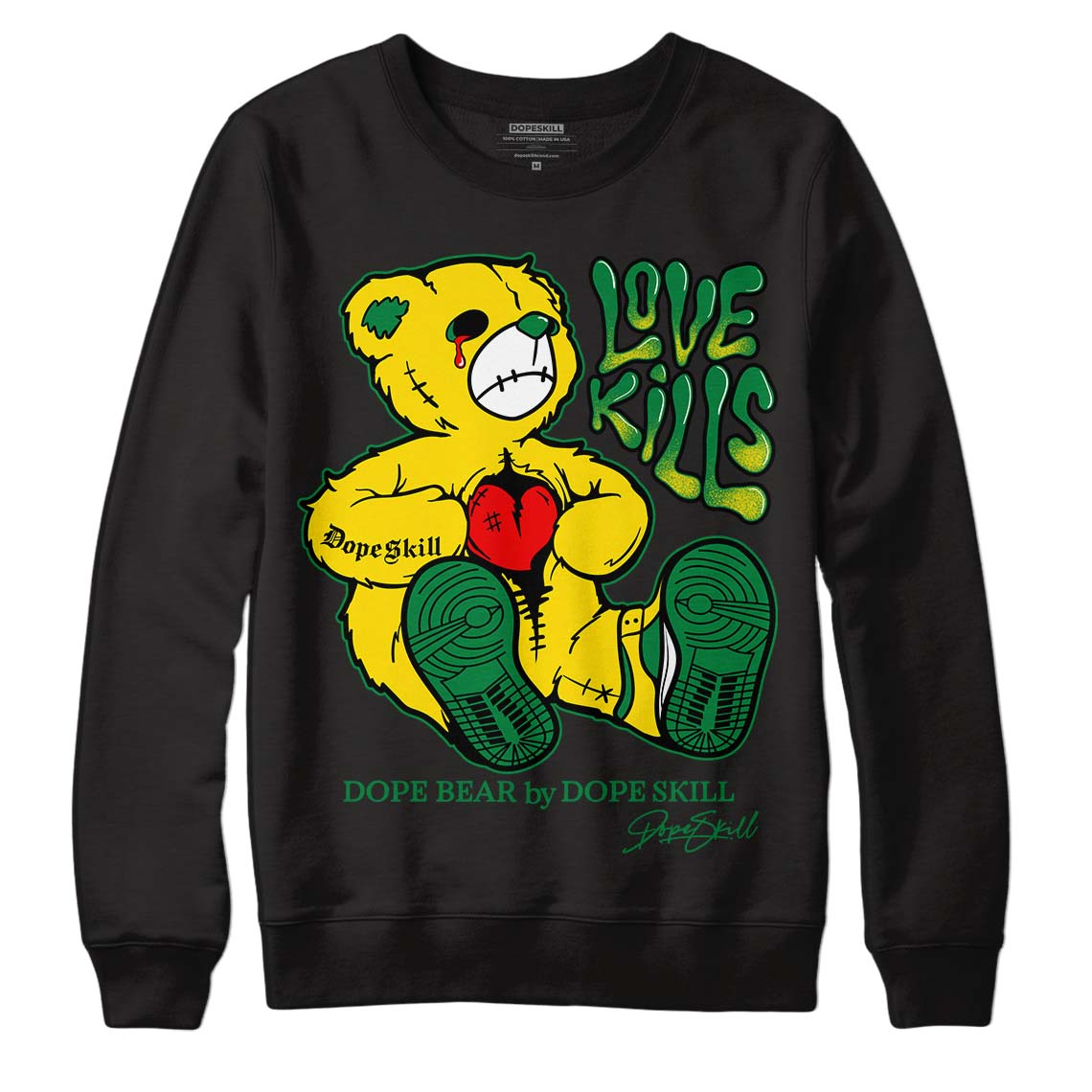 Dunk Low Reverse Brazil superstreetwear Sweatshirt Love Kills Graphic