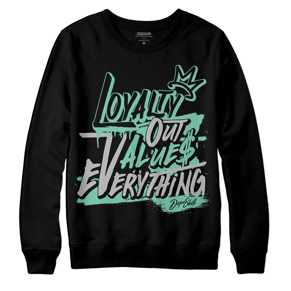 Green Glow 3s superstreetwear Sweatshirt LOVE Graphic