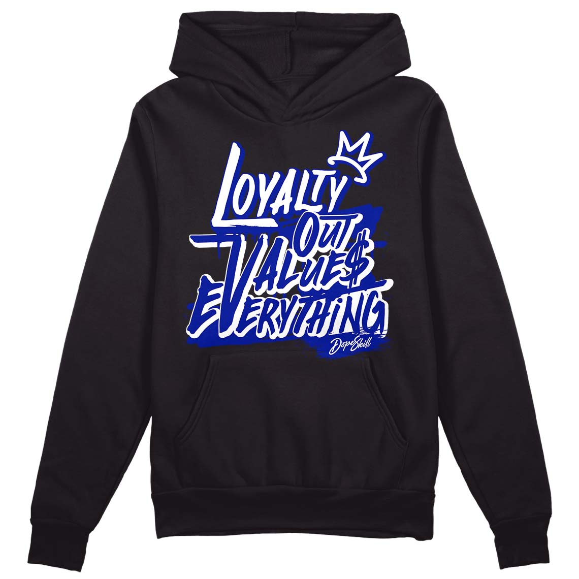 Racer Blue White Dunk Low superstreetwear Hoodie Sweatshirt LOVE Graphic