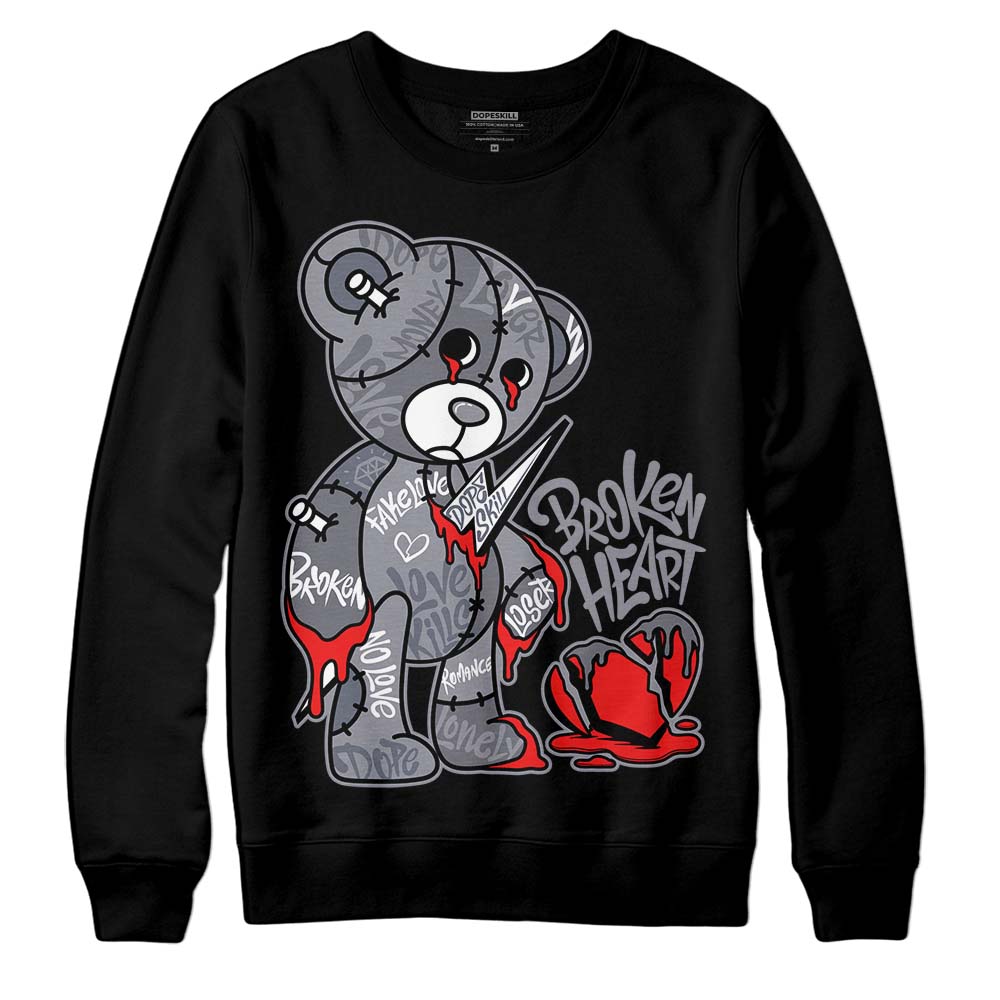 Stealth 14s superstreetwear Sweatshirt Broken Heart Graphic