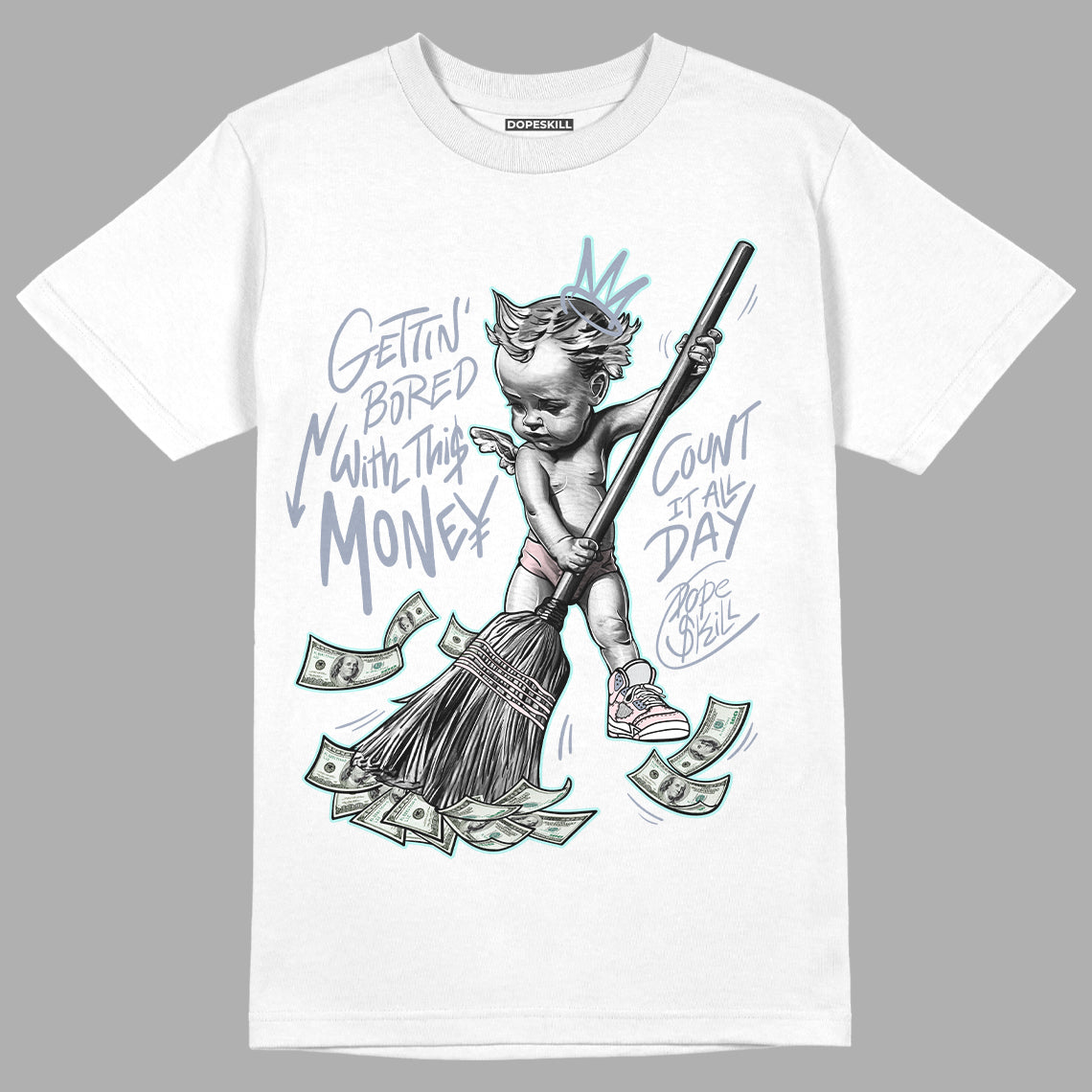 AJ 5 Easter superstreetwear T-Shirt Gettin Bored With This Money Graphic