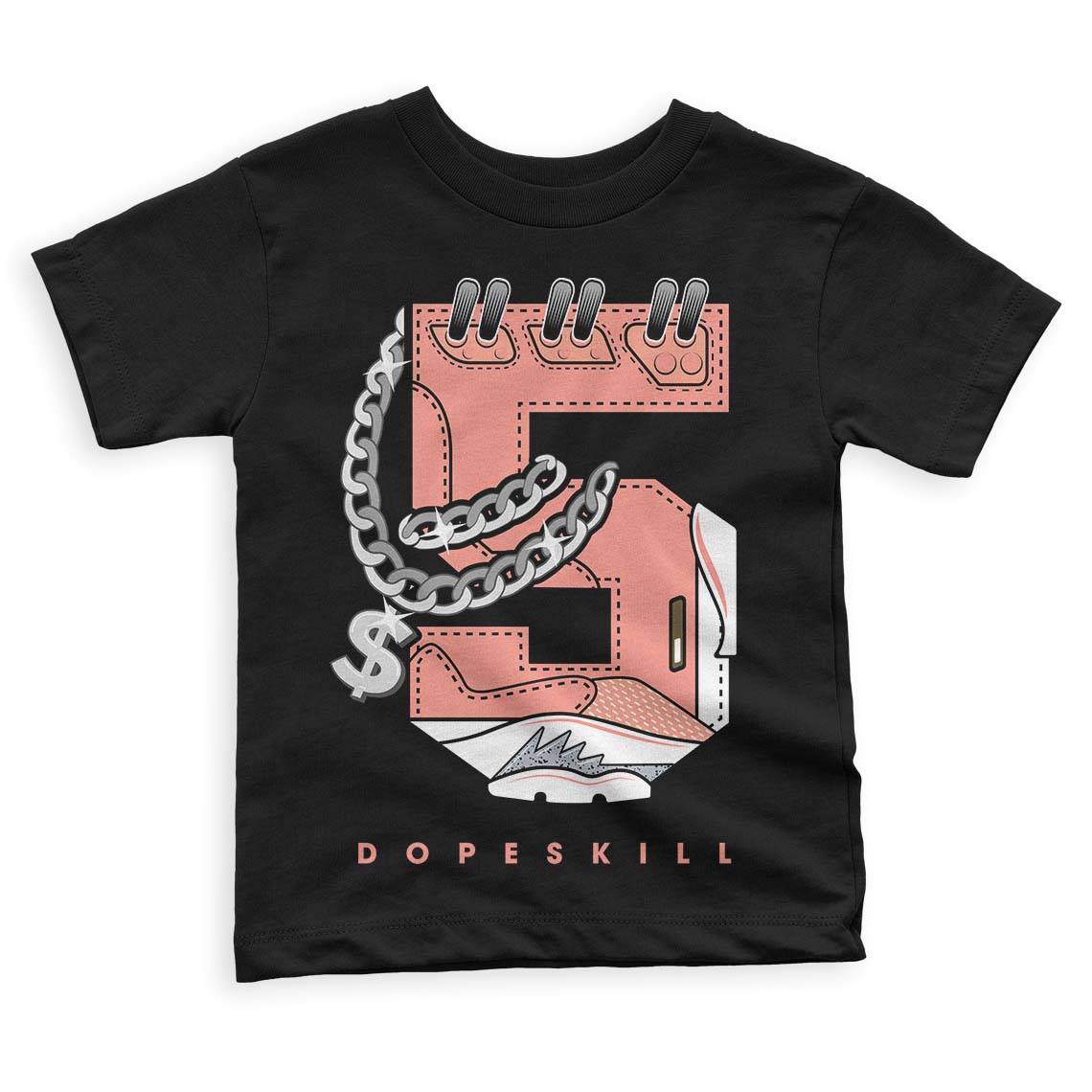 Crimson Bliss 5s superstreetwear Toddler Kids T-shirt No.5 Graphic
