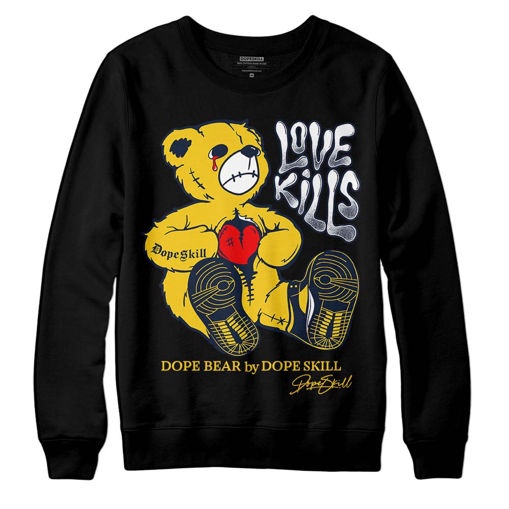 Michigan Dunks superstreetwear Sweatshirt Love Kills Graphic