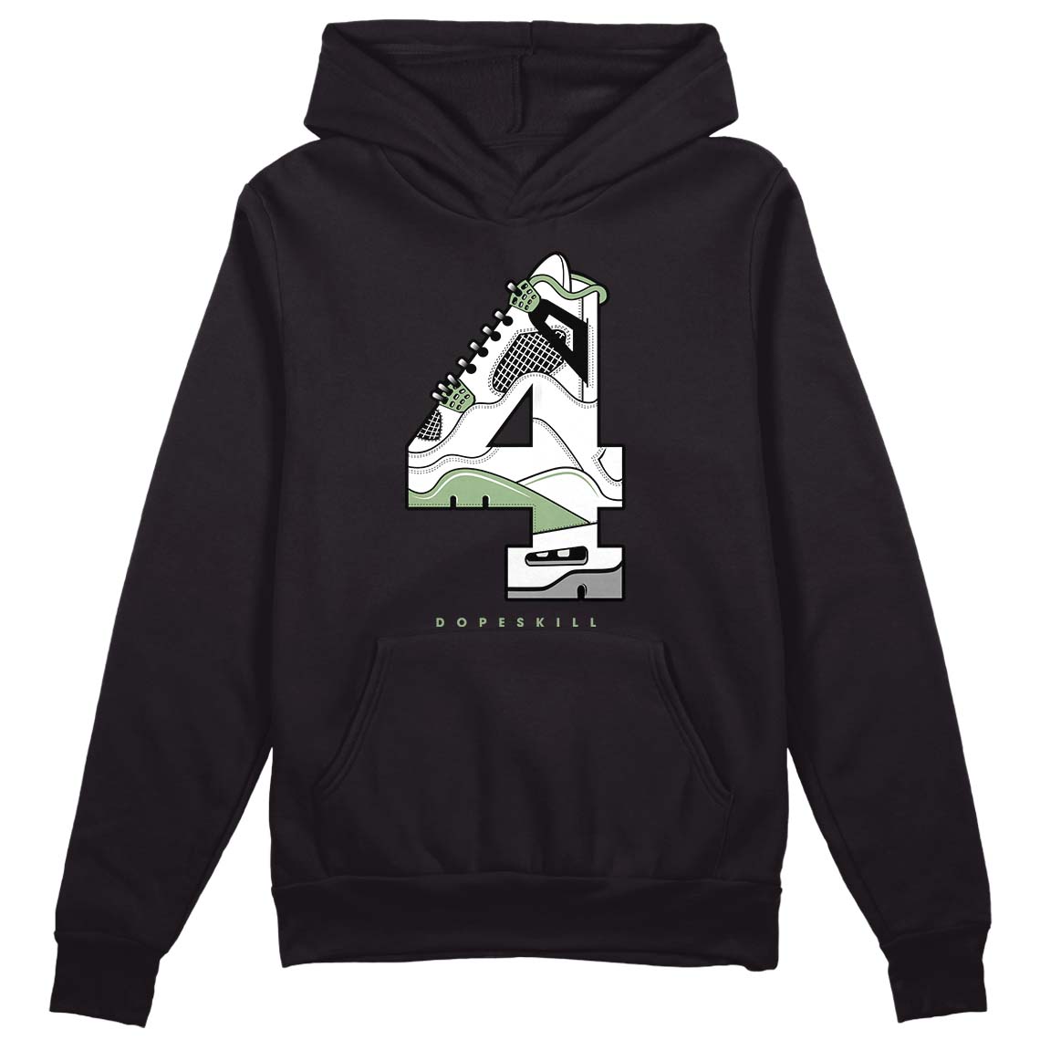 Seafoam 4s superstreetwear Hoodie Sweatshirt No.4 Graphic