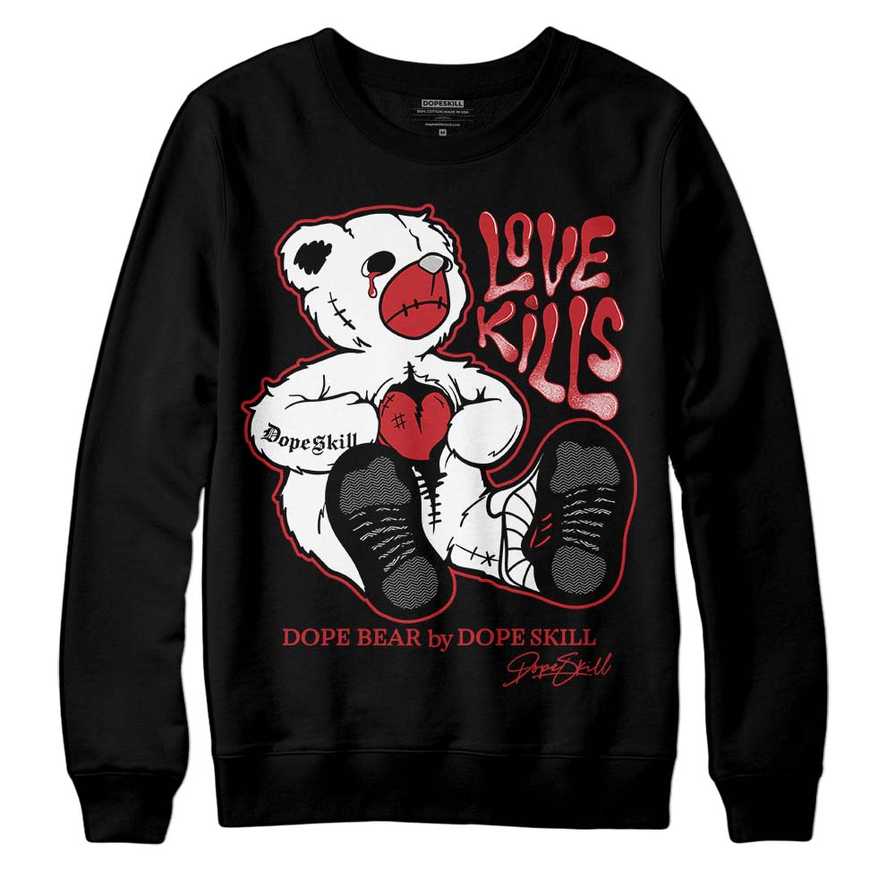 Red Taxi 12s superstreetwear Sweatshirt Love Kills Graphic