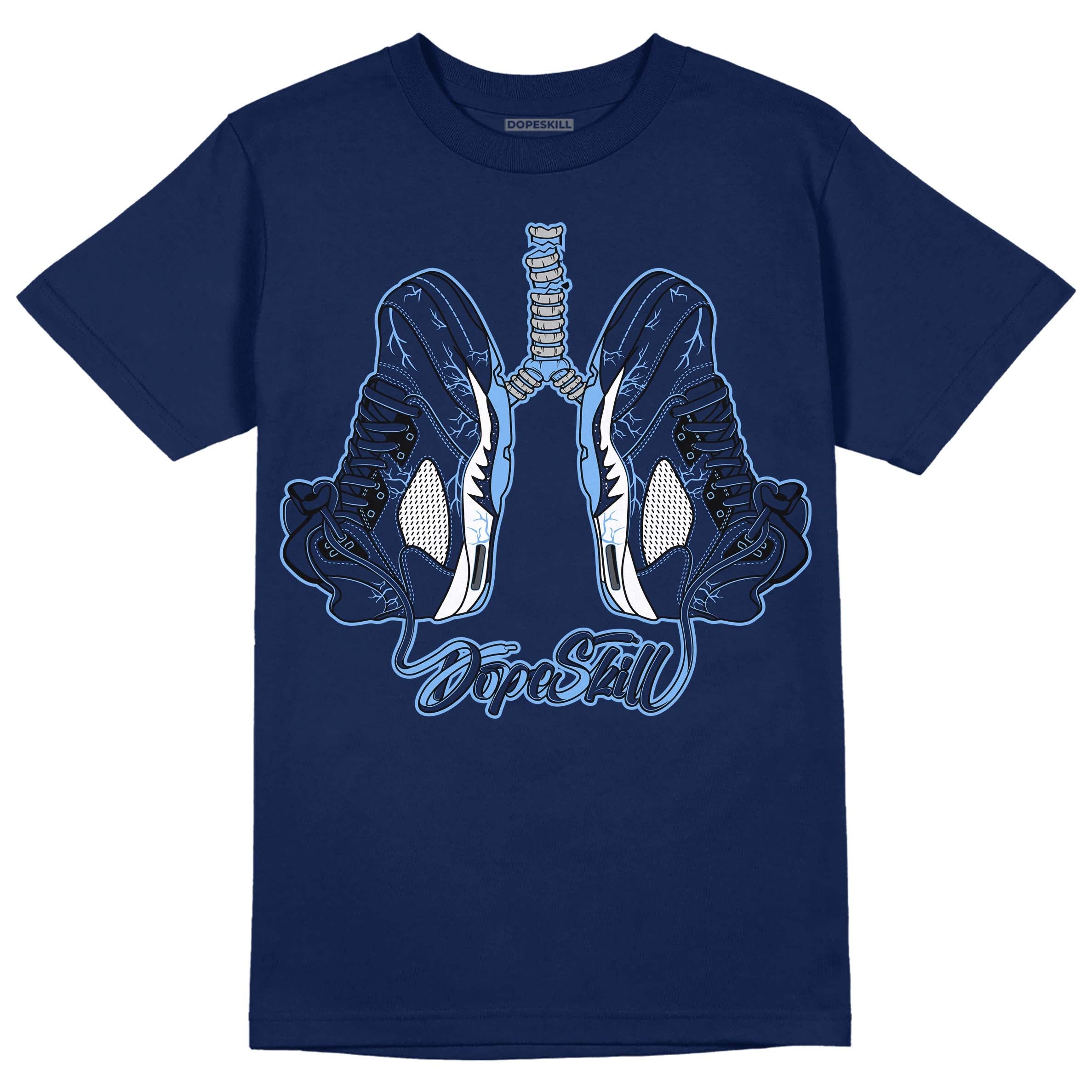 Midnight Navy 5s superstreetwear Navy T-Shirt Breathe Graphic