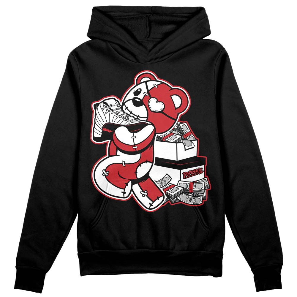 Red Taxi 12s superstreetwear Hoodie Sweatshirt Bear Steals Sneaker Graphic