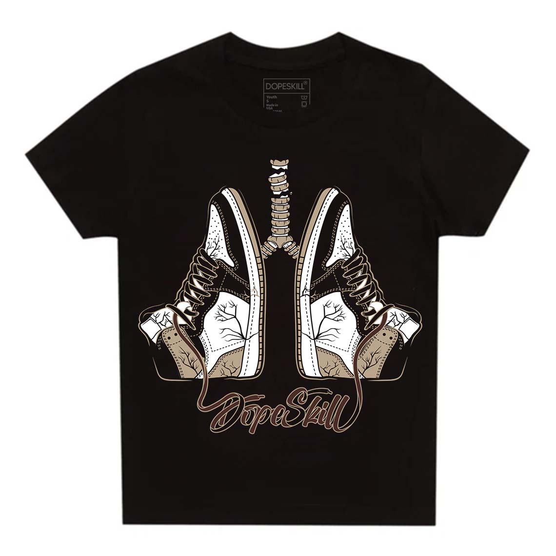 Latte 1s superstreetwear Toddler Kids T-shirt Breathe Graphic