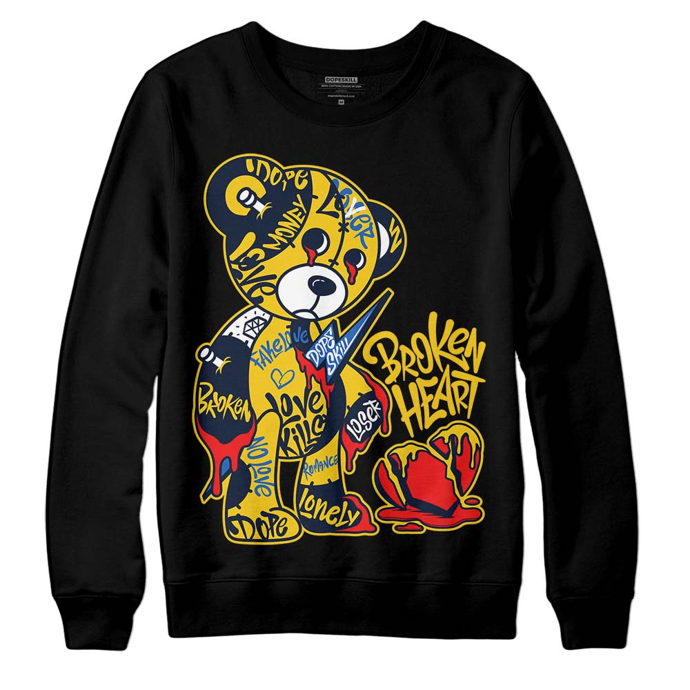 Michigan Dunks superstreetwear Sweatshirt Broken Heart Graphic