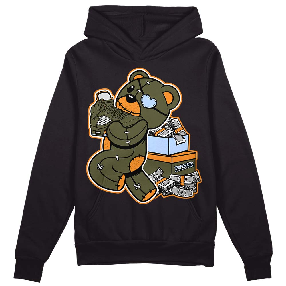 Olive 5s superstreetwear Hoodie Sweatshirt Bear Steals Sneaker Graphic
