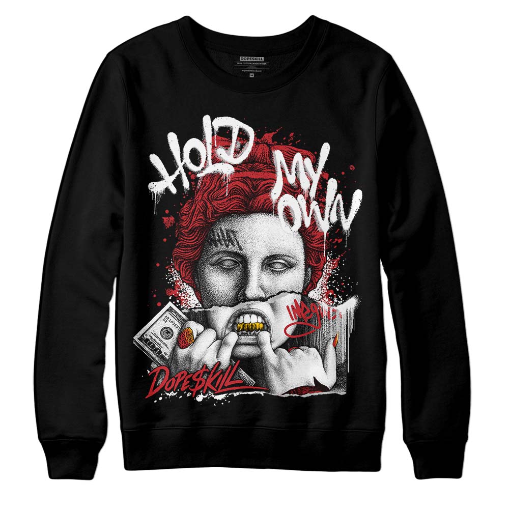 Red Taxi 12s superstreetwear Sweatshirt Hold My Own Graphic