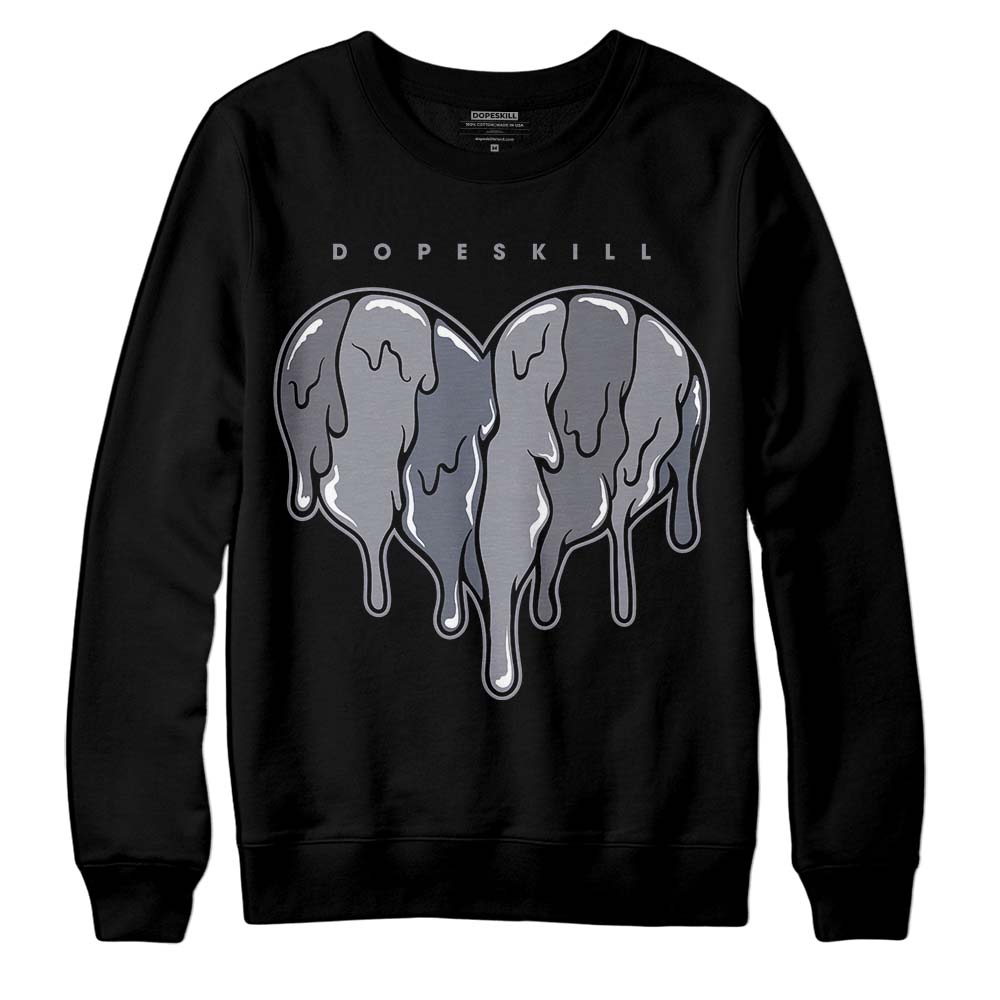 Stealth 14s superstreetwear Sweatshirt Slime Drip Heart Graphic