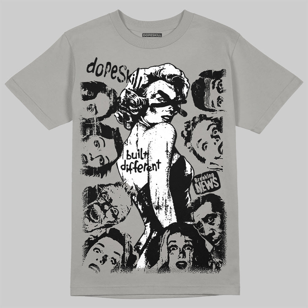 Grey Collection superstreetwear T-Shirt Built Different Graphic