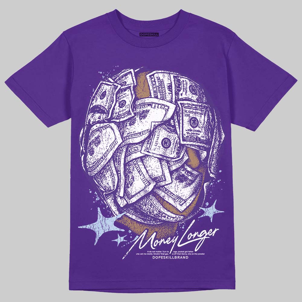 Grape 5s superstreetwear T-Shirt Money Longer Graphic