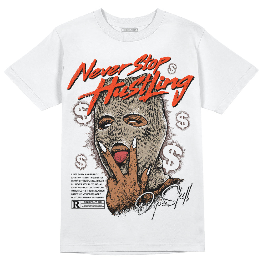 Latte 1s superstreetwear T-Shirt Never Stop Hustling Graphic