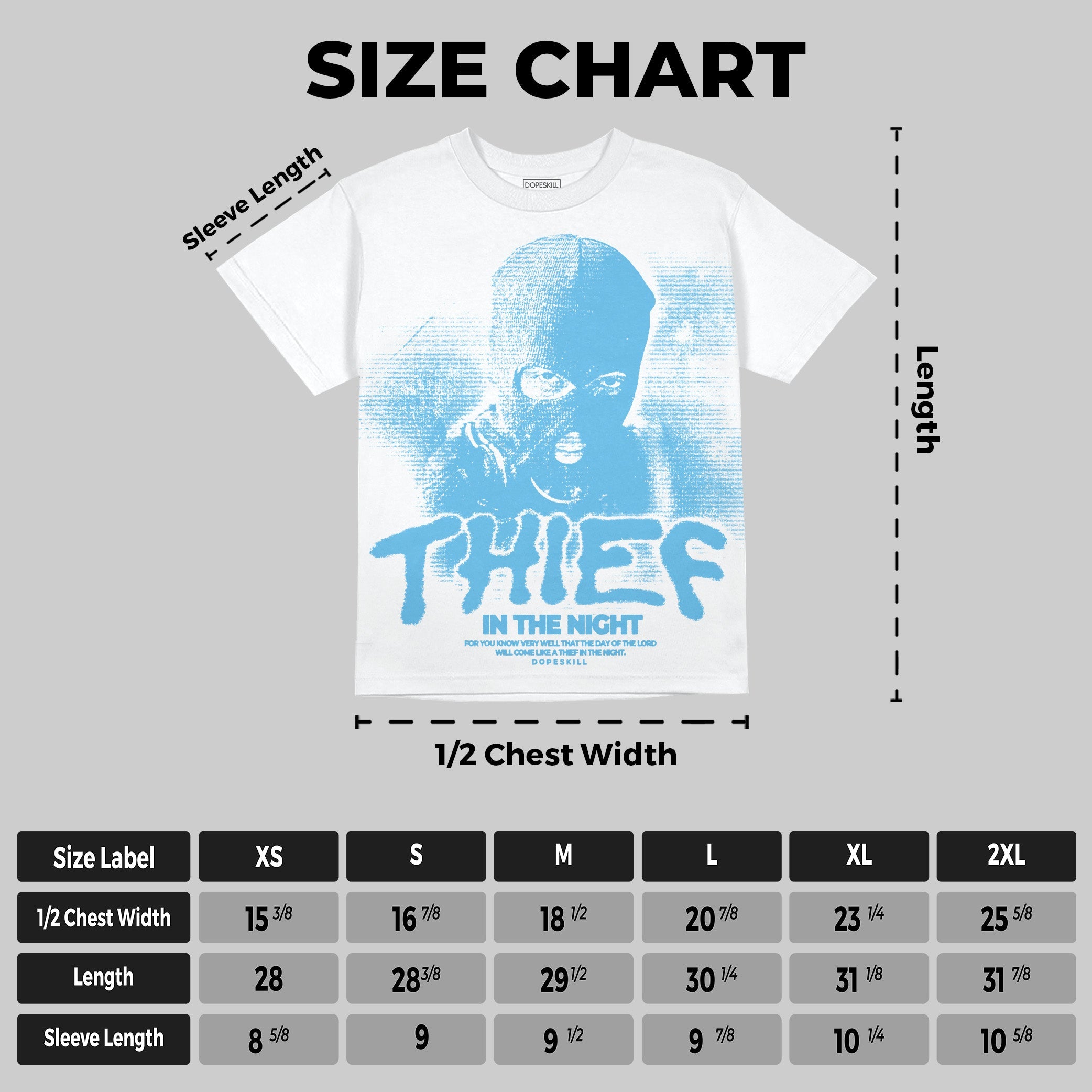 Legend Blue 11s superstreetwear Oversize Print T-Shirt Thief In The Night Graphic