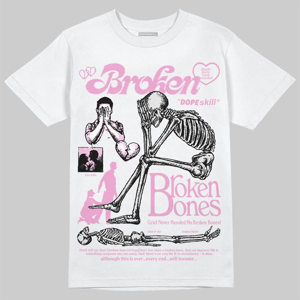 Orchid 4s superstreetwear T-Shirt Broken Bones Graphic