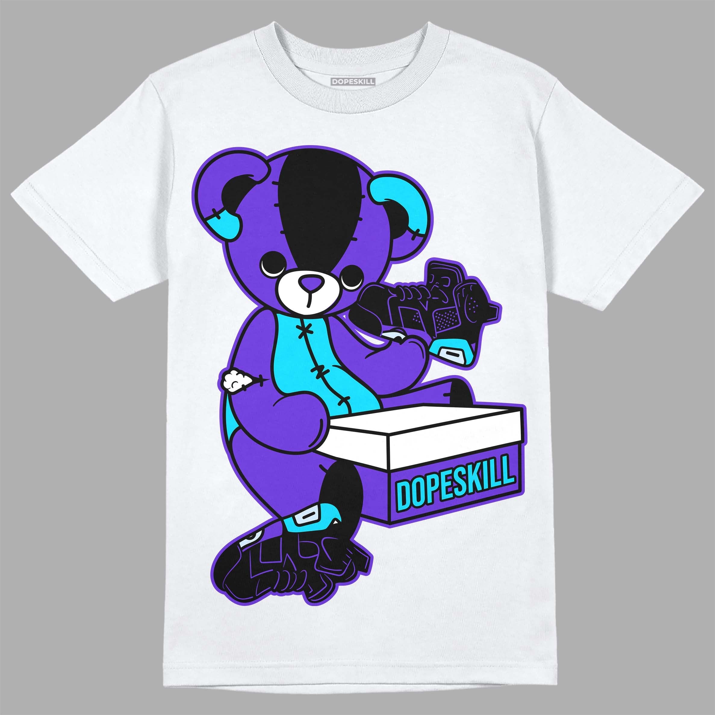 Aqua 6s superstreetwear T-Shirt Sneakerhead BEAR Graphic