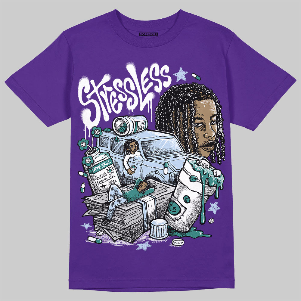 Grape 5s superstreetwear T-Shirt Stressless Graphic