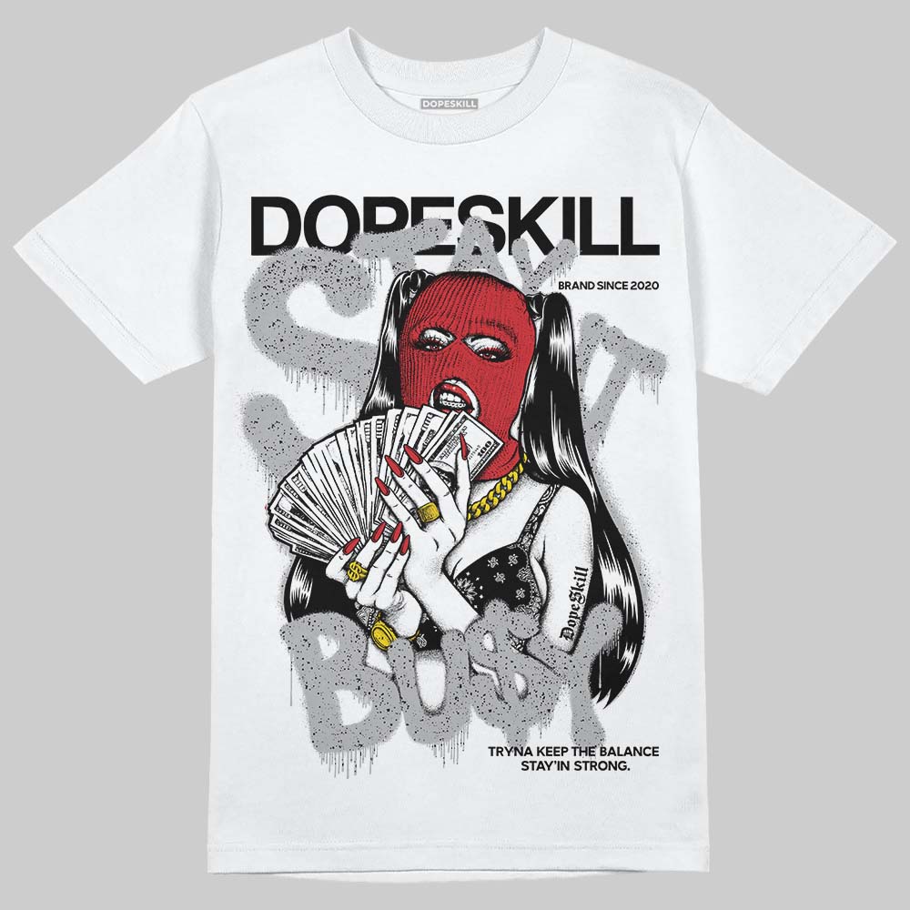 White Cement 4s superstreetwear T-Shirt Stay It Busy Graphic