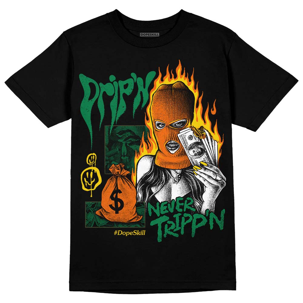 Green Collection superstreetwear T-Shirt Drip'n Never Tripp'n Graphic