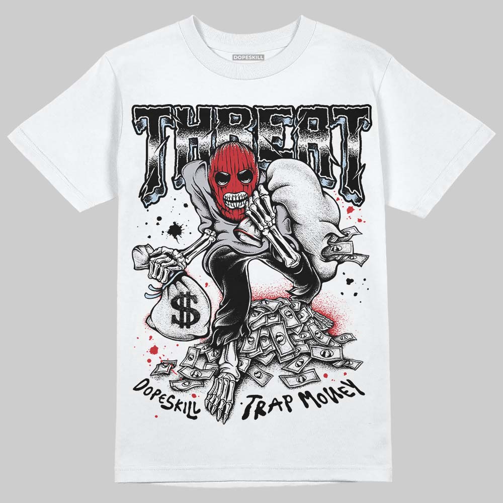Black Metallic Reimagined 5s superstreetwear T-Shirt Threat Graphic