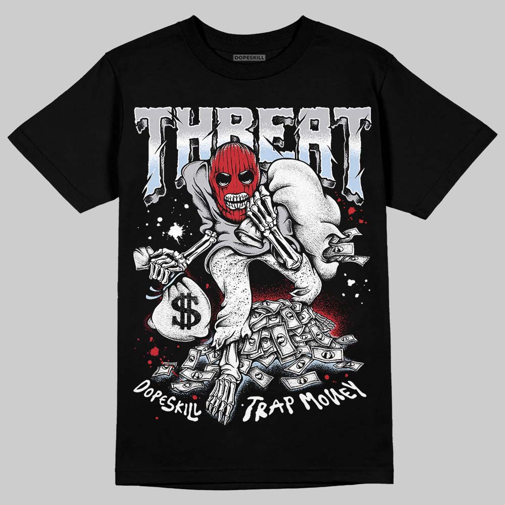 Black Metallic Reimagined 5s superstreetwear T-Shirt Threat Graphic