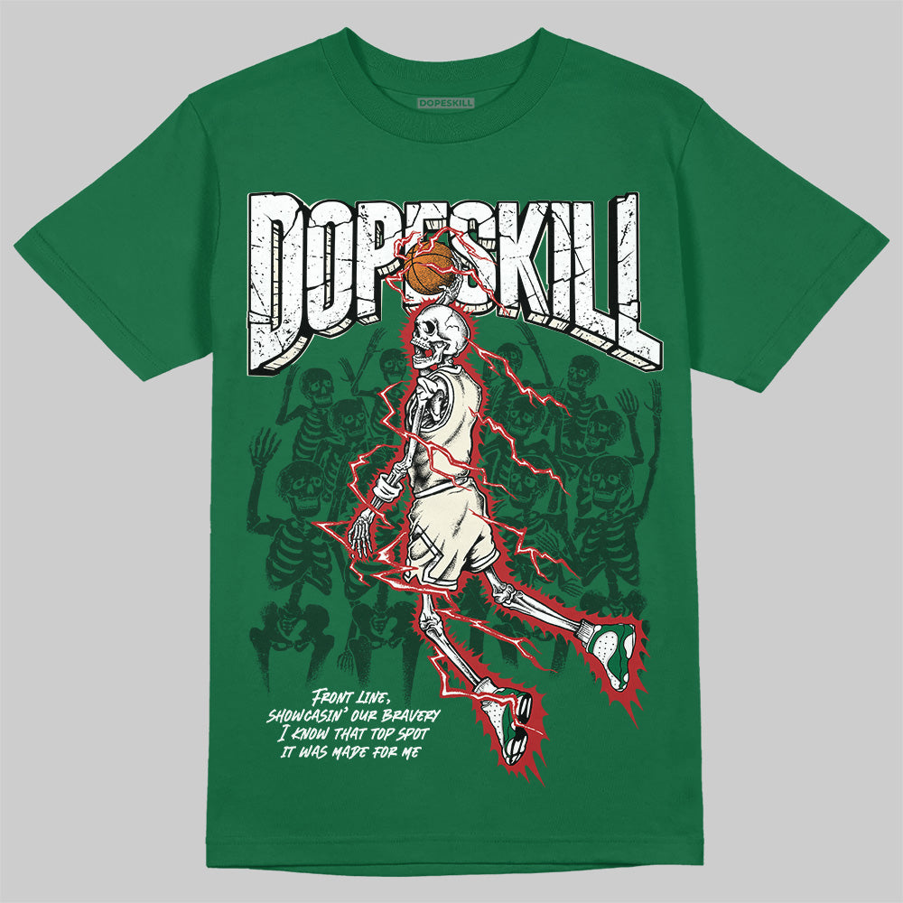 Pine Green 13s superstreetwear T-Shirt Thunder Dunk Graphic