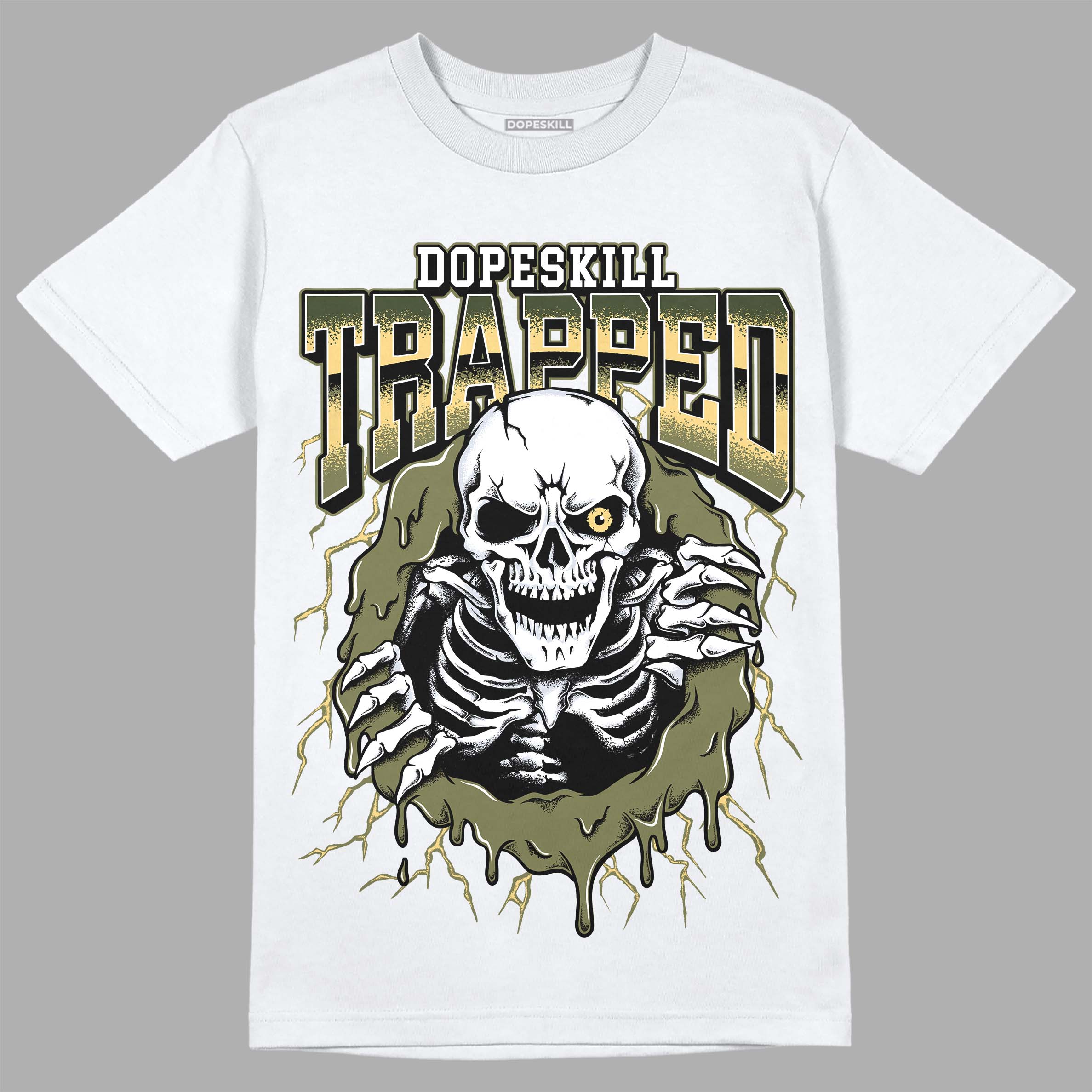 Craft Olive 4s superstreetwear T-Shirt Trapped Halloween Graphic