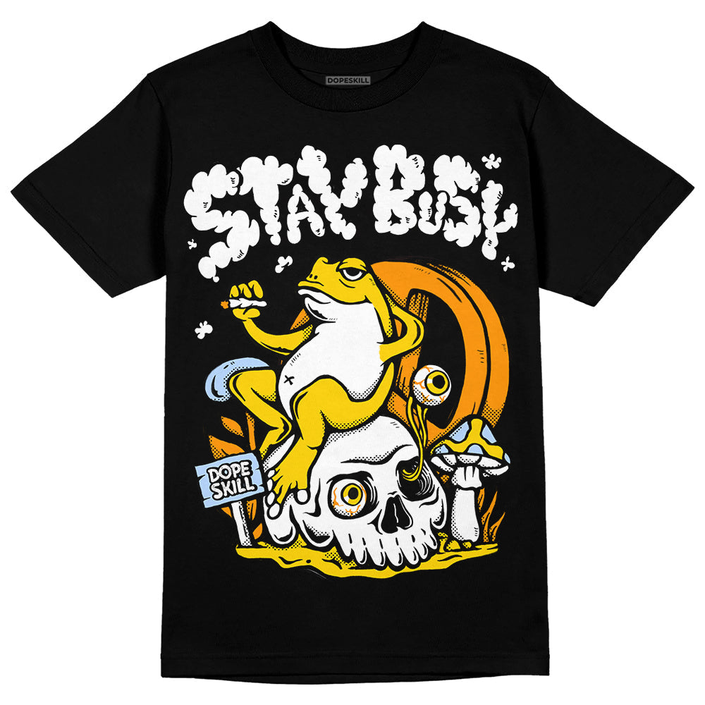 Yellow Ochre 6s superstreetwear T-Shirt Stay Busy Graphic