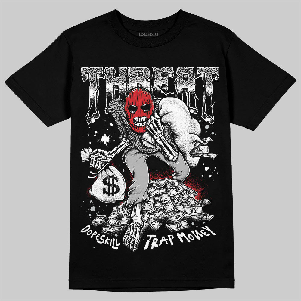 Black Cement 3s superstreetwear T-Shirt Threat Graphic