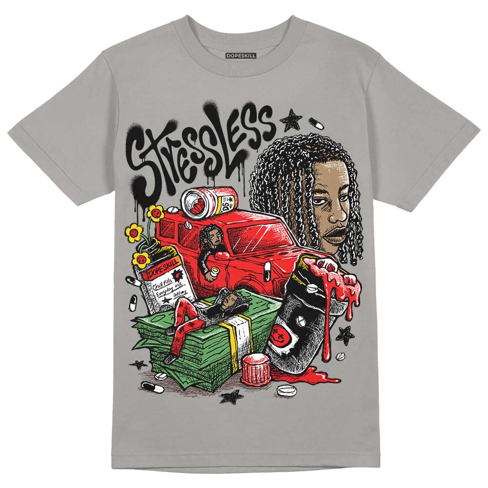 Grey Collection superstreetwear Grey T-shirt Stressless Graphic